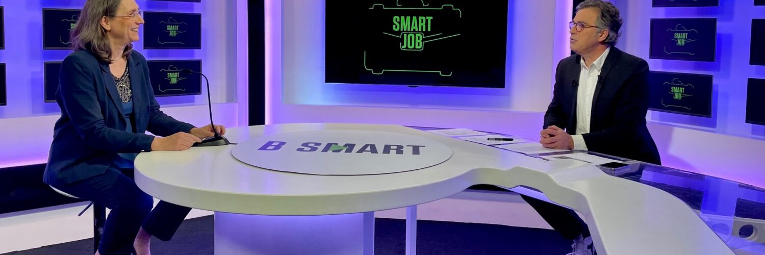 Interview de Sabine de Villoutreys, Fondatrice et DG de SUP des RH dans l'émission B SMART JOB